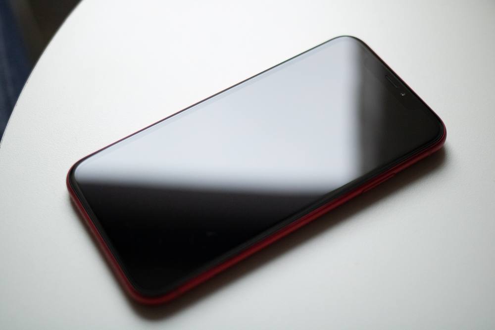 iPhone hydrogel matte screen protector